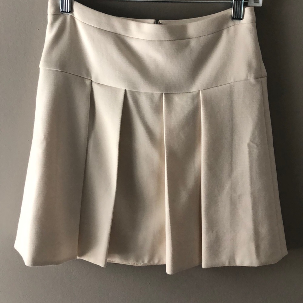 J Crew pleated mini skirt